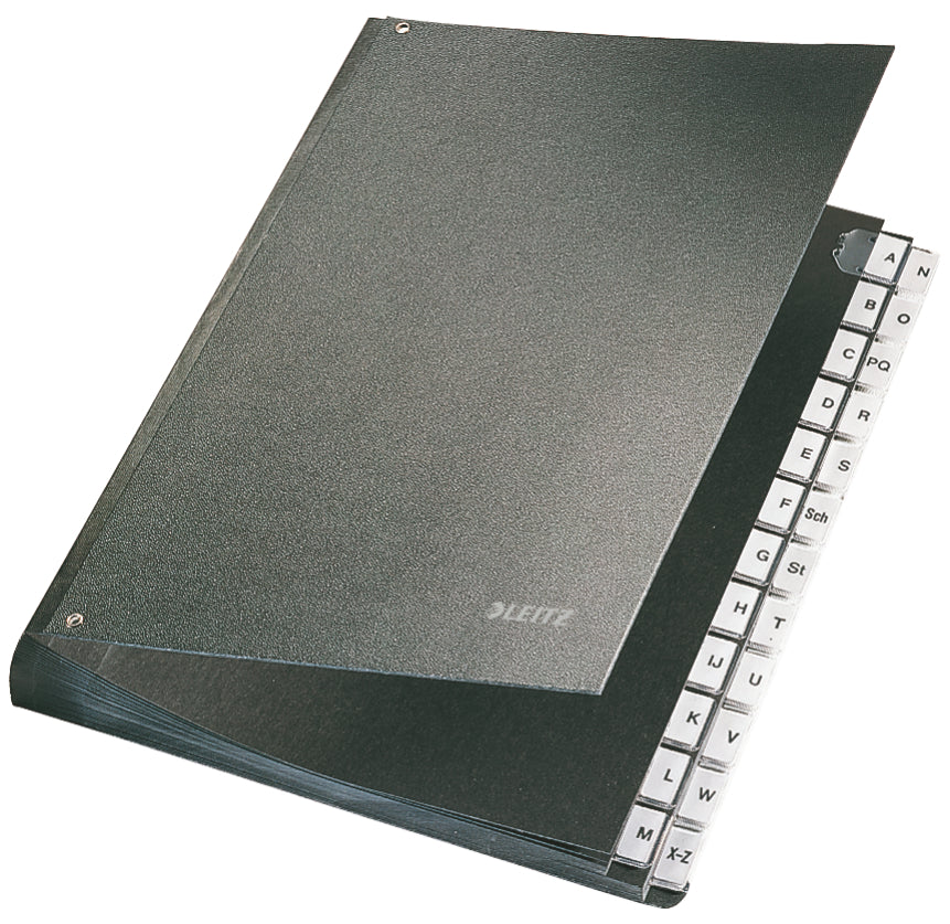 LEITZ Pultordner 5824 - schwarz, A-Z