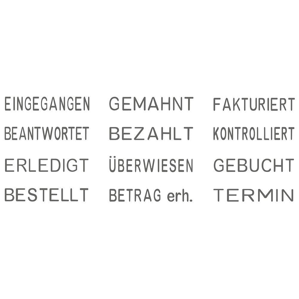 TRODAT Datumsstempel mit Text, Classic 1117