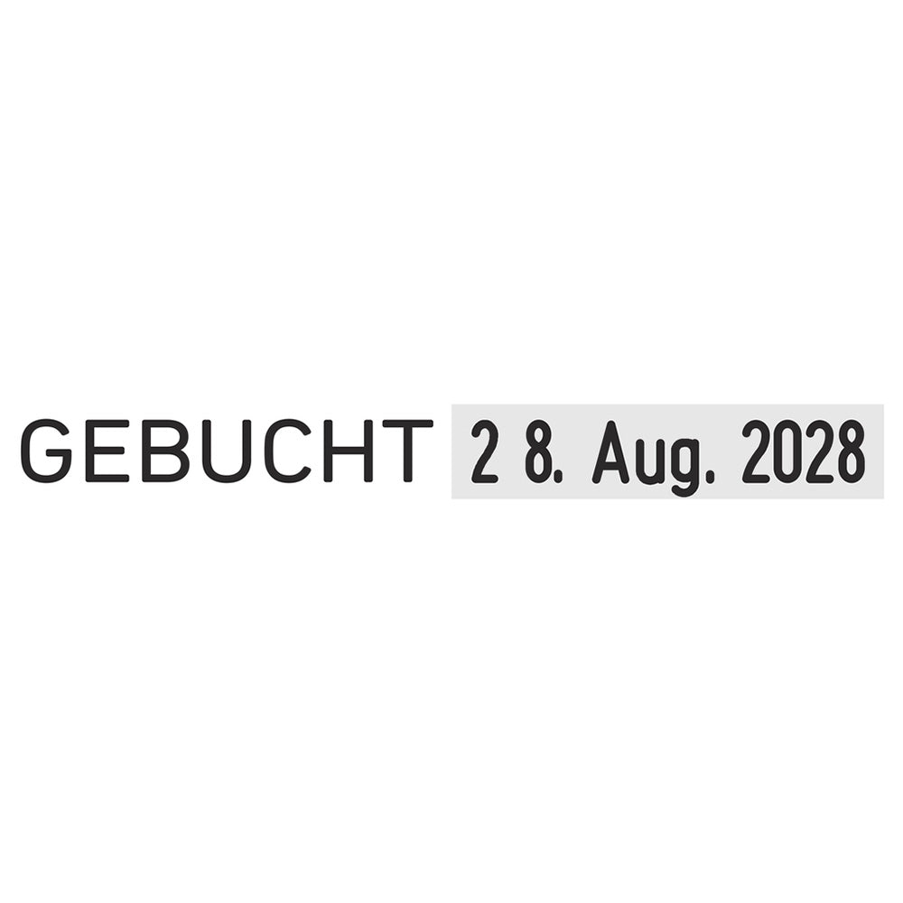 TRODAT Datumsstempel mit Text, Classic 1117