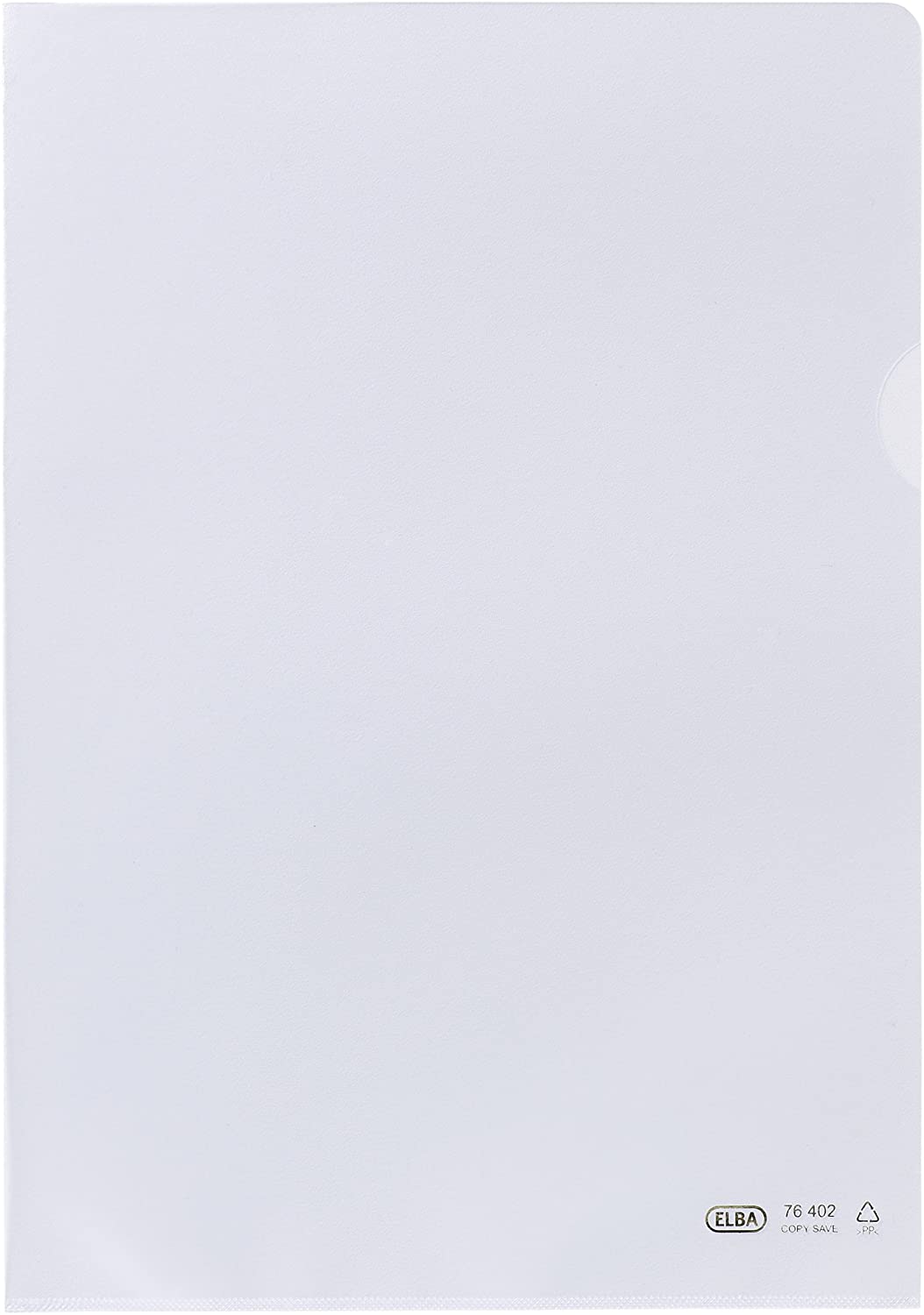 OXFORD Sichthüllen DIN A4 - oben/seitlich offen genarbt