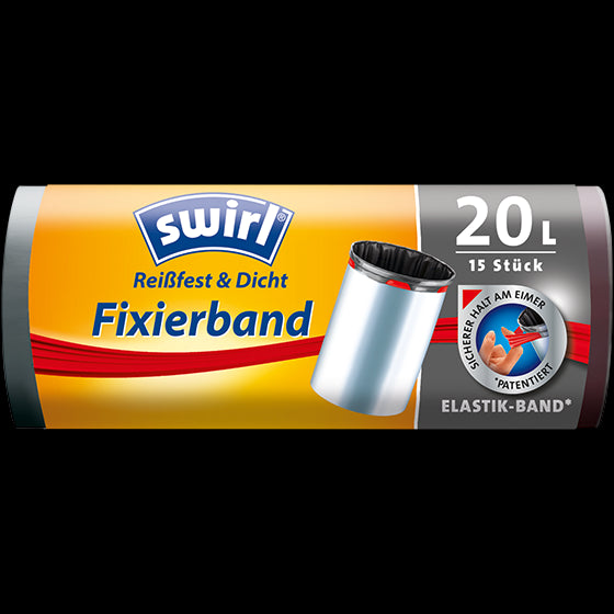 SWIRL Müllbeutel 20L transparent
