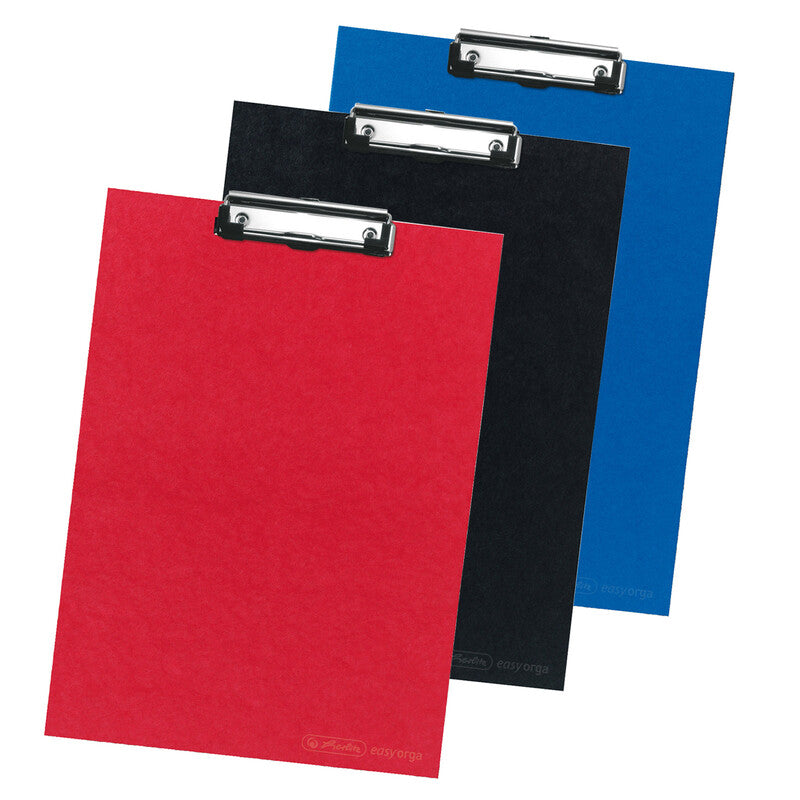 MAUL Klemmbrett DIN A4 schwarz - Karton mit Aufhängeöse