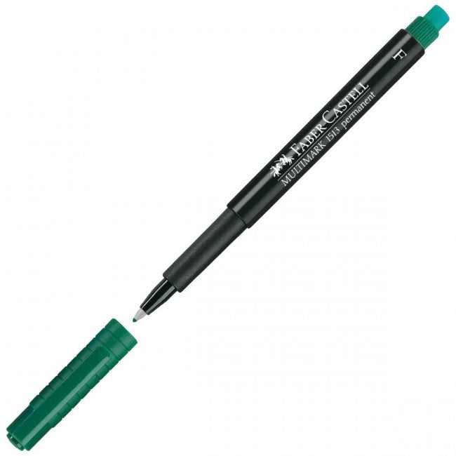 FABER-CASTELL Multimark 1513 Folienstift 10 Stück permanent 0,6mm