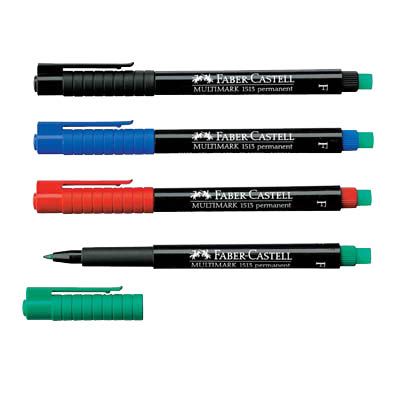 FABER-CASTELL Multimark 1513 Folienstift 10 Stück permanent 0,6mm