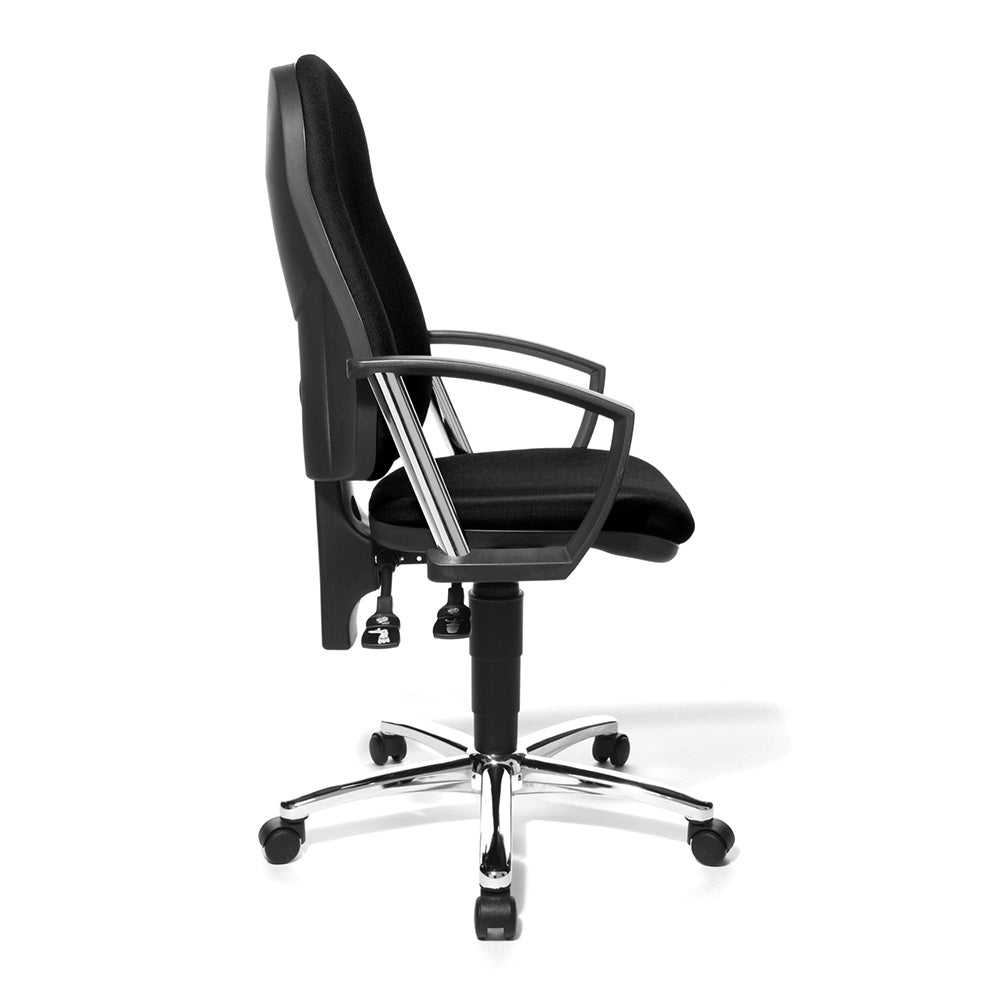 TOPSTAR Bürostuhl Point60+ Schwarz - Sitzhöhe 40 - 52cm