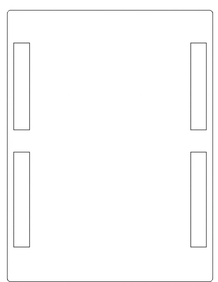 Versandlabel Laser Bogen 105 x 205 / 10 Verpackungseinheiten