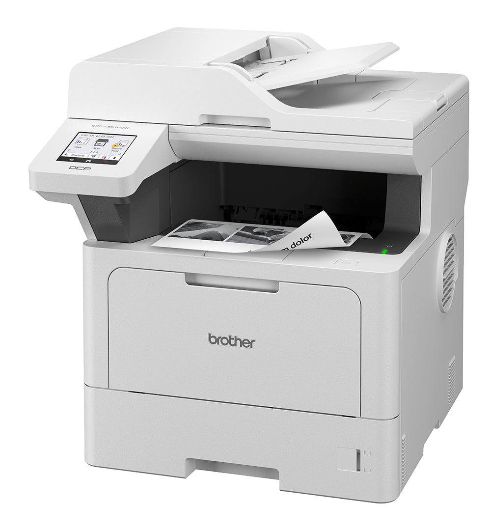 BROTHER DCP-L5510DW Multifunktionsdrucker Laserdrucker (Schwarz-Weiß) / Scanner / Kopierer