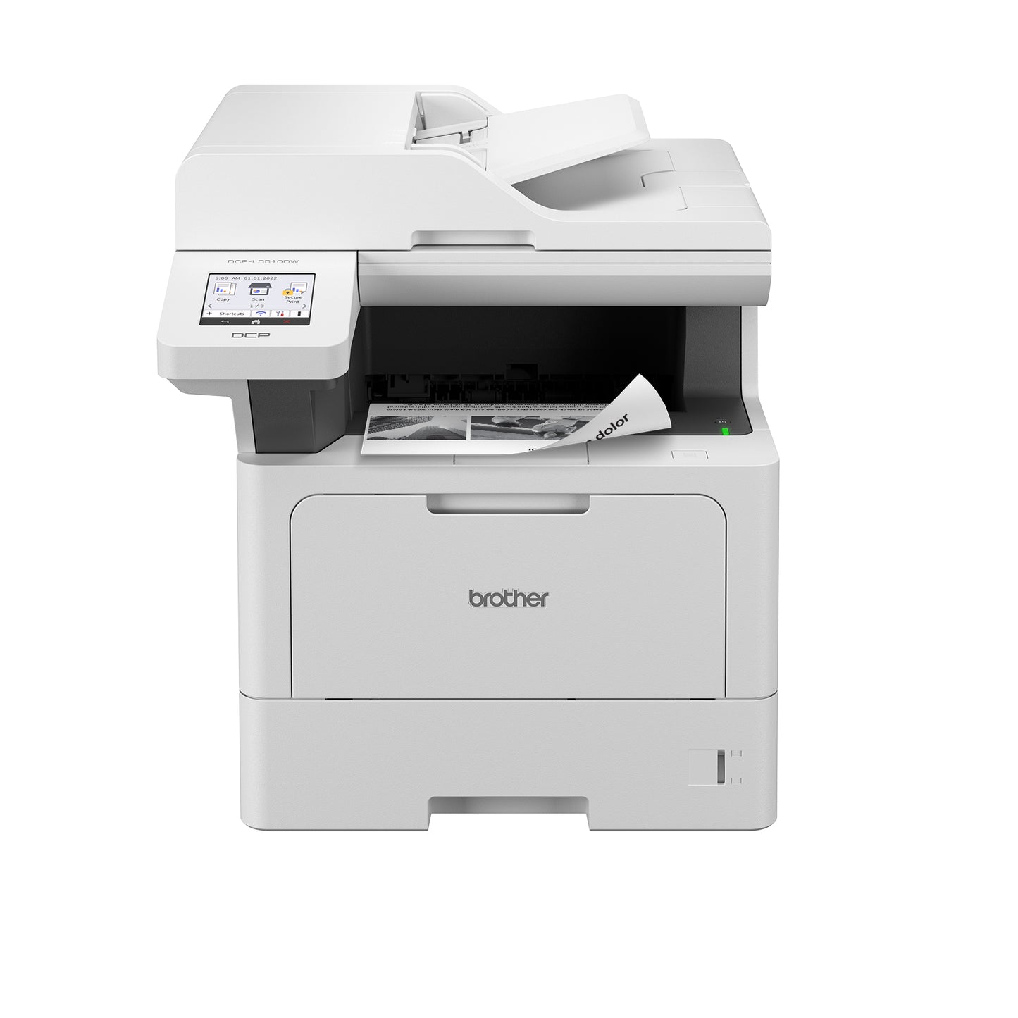 BROTHER DCP-L5510DW Multifunktionsdrucker Laserdrucker (Schwarz-Weiß) / Scanner / Kopierer