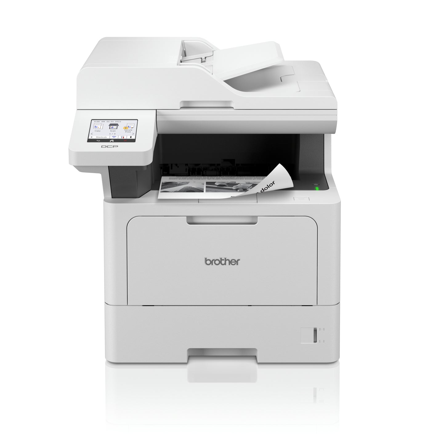 BROTHER DCP-L5510DW Multifunktionsdrucker Laserdrucker (Schwarz-Weiß) / Scanner / Kopierer