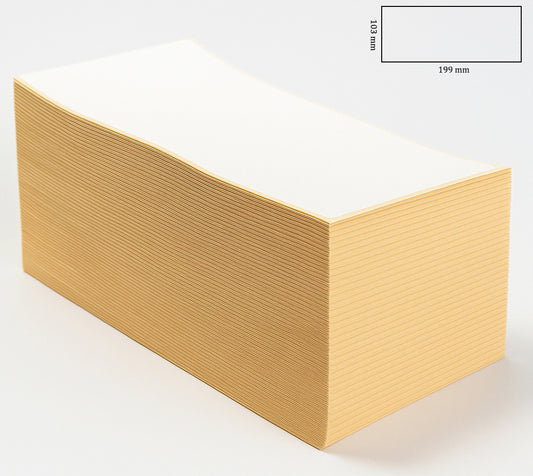 Versandlabel Thermo Faltband 103 x 199 / 10 Verpackungseinheiten