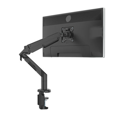Monitorhalterung / Monitorarm für 1 Bildschirm - schwarz / weiß